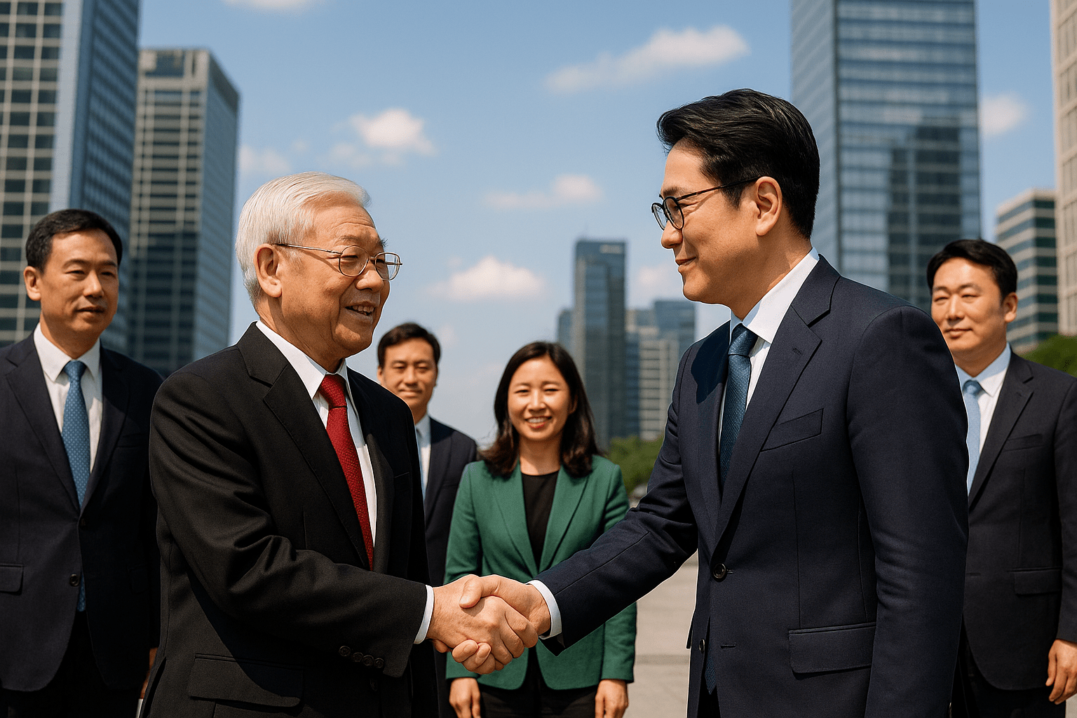 ベトナムと韓国、戦略的パートナーシップ深化へ
