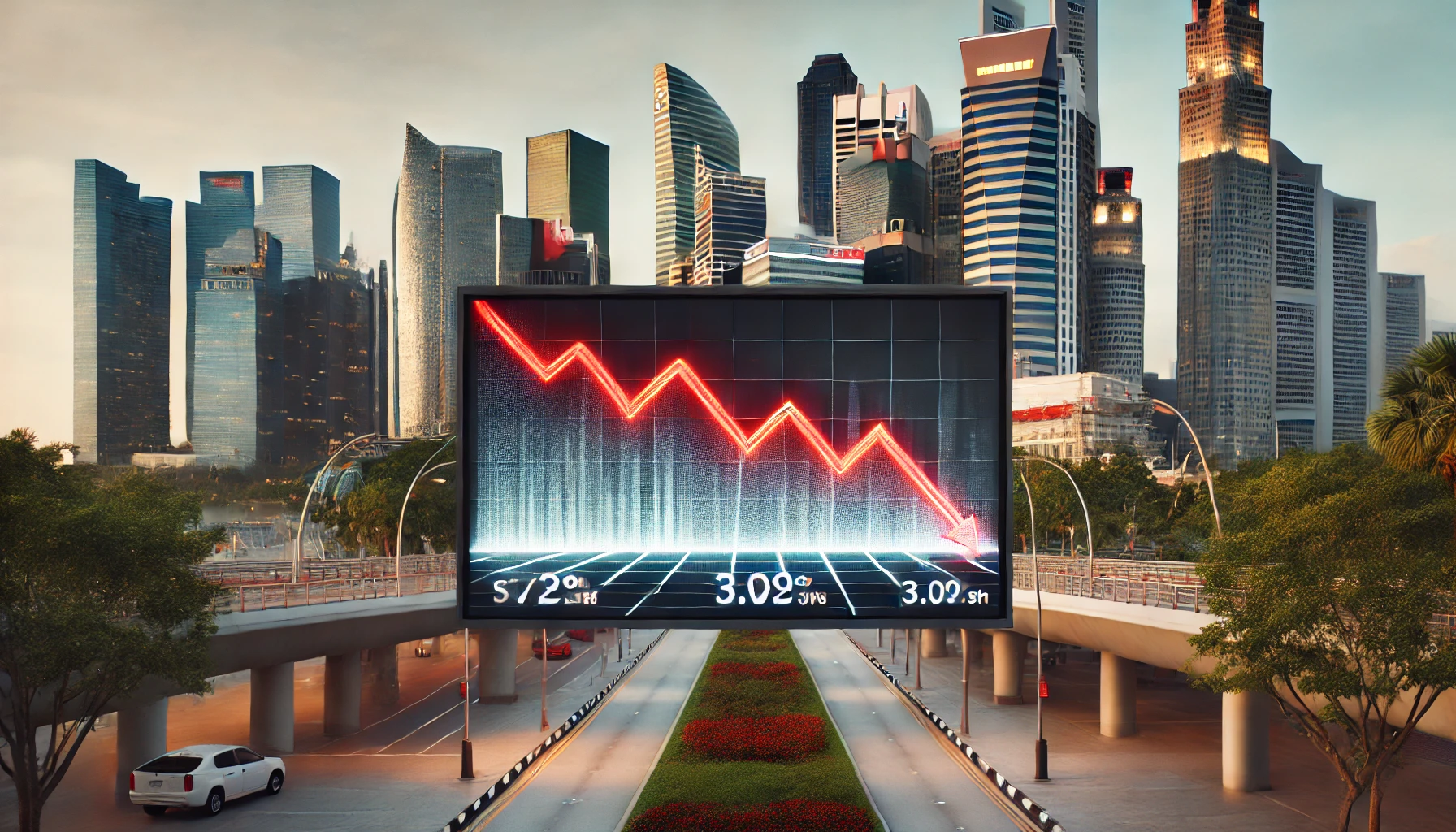 シンガポールのインフレ率、2021年2月以来の低水準に減速