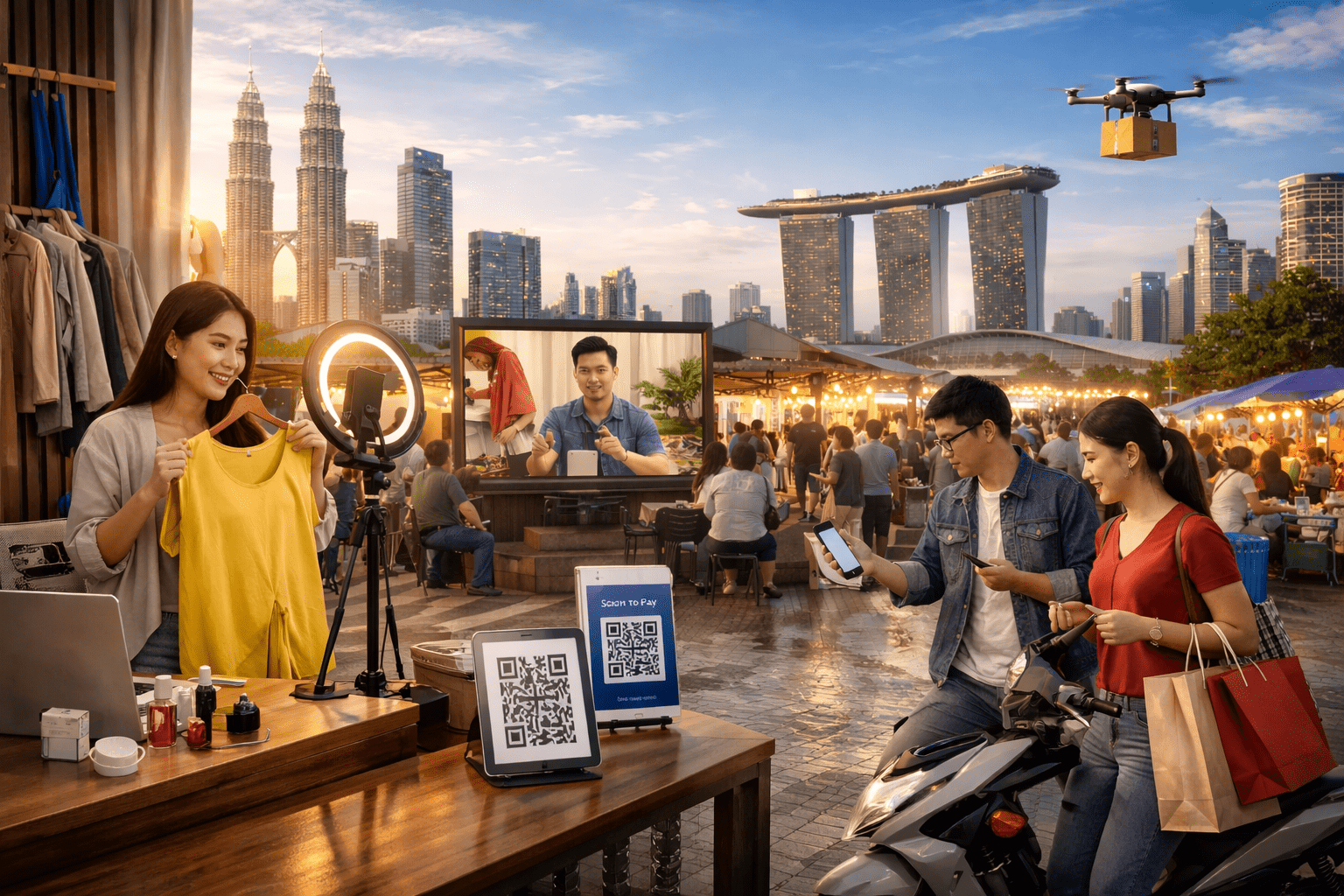 ASEAN経済、動画とAIが牽引する新デジタル成長期へ
