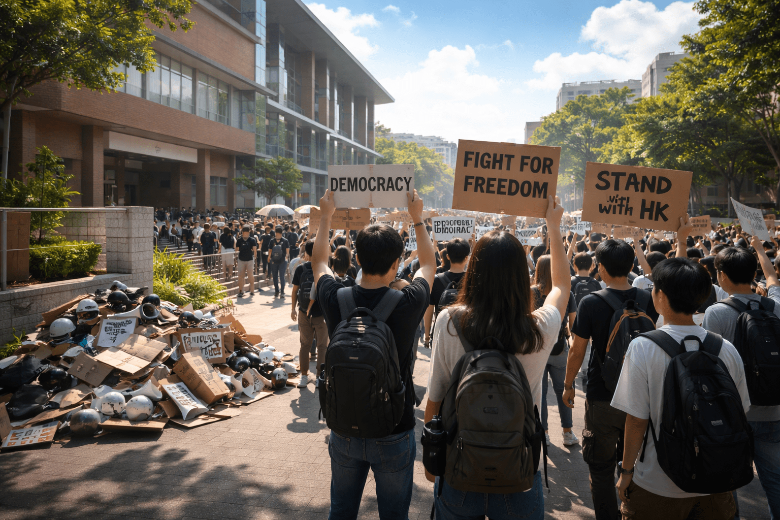香港民主化運動の象徴的学生団体が解散へ