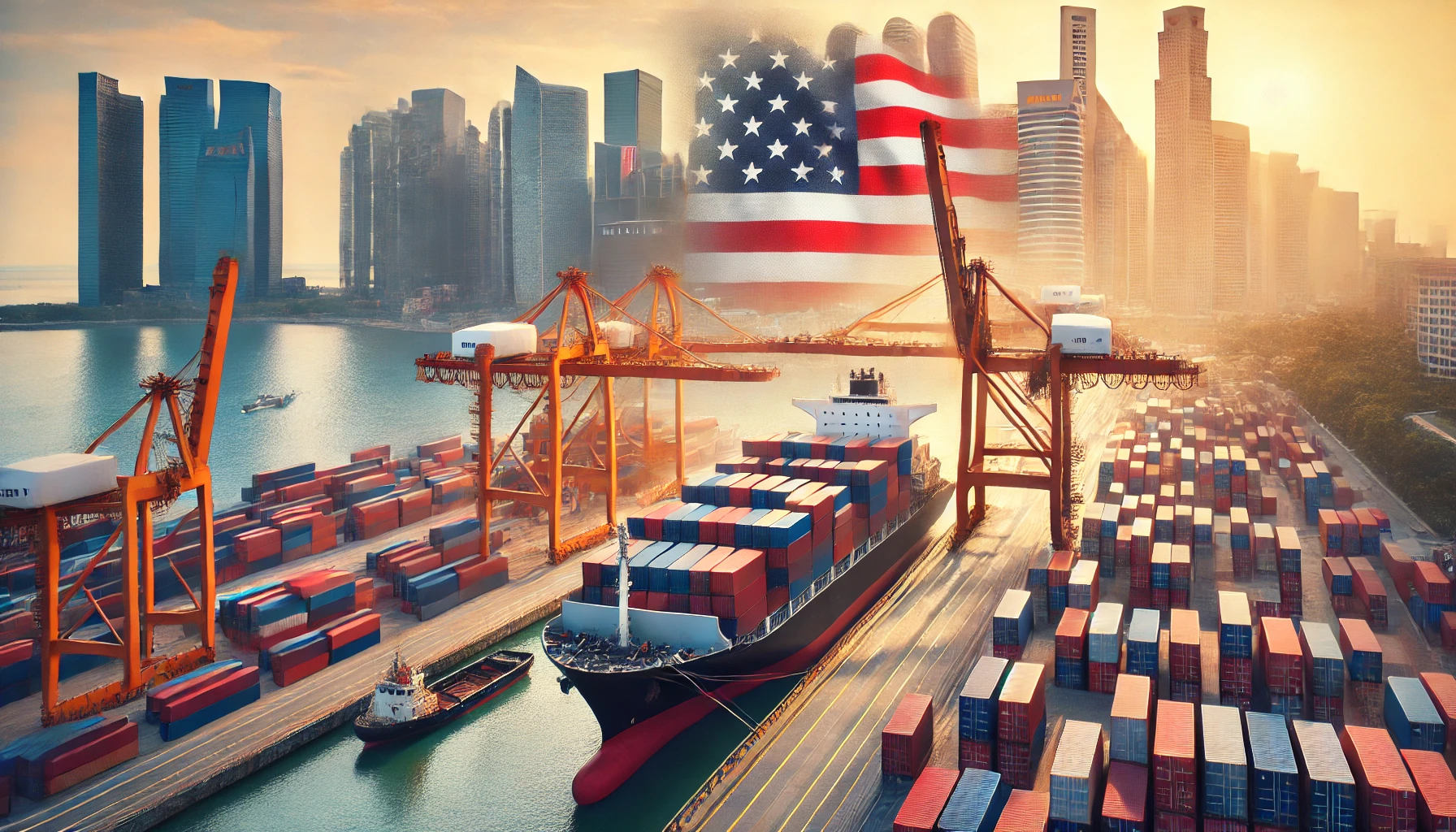 米国の新関税がシンガポールの輸出依存経済に与える影響