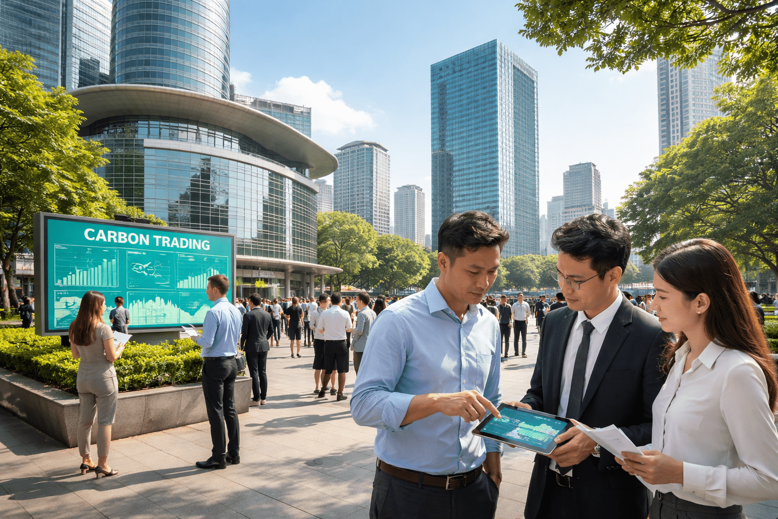 ベトナム、国内カーボン取引市場を本格始動