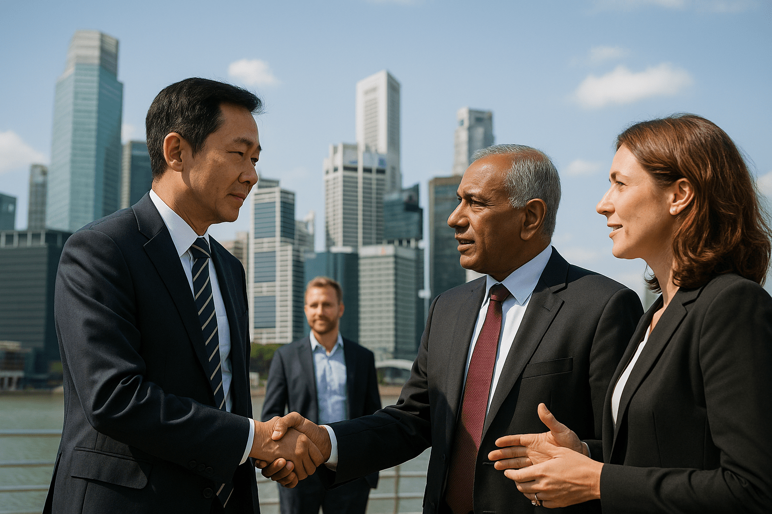 Singapore、米中欧との関係強化を目指す：シャンムガム氏が明言